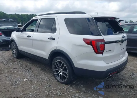 2016 Ford Explorer Sport from USA, damaged, VIN 1FM5K8GTXGGD23385